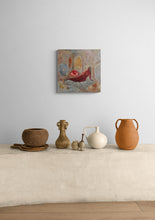 “Day Dreaming" by Catherine Erazo, Mixed Media on Canvas