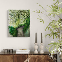 "Sintra" by Sarah Tiffany King, Mixed Media on Canvas