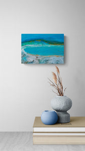"Southern Coast" by Karen V. Kanas, crylic on Canvas