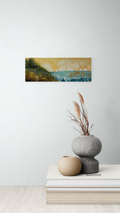 "AB#10" by Sarah Tiffany King, Mixed Media on Canvas