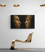 "Face Off" by Jay Nadeau, Glass Mosaic