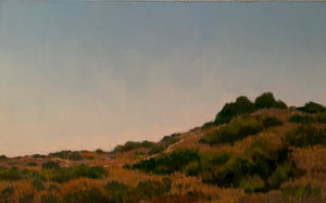 “Burial Grounds (Portola Springs)” by Francis DiFronzo, Oil over Acrylic and Gouache
