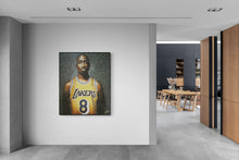 "2 Pac" by Jay Nadeau, Glass Mosaic