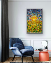 “Sun Flowers” by Ron Hust, Acrylic on Canvas