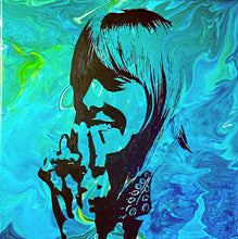 "Joni Mitchell" by Tristin Cole, Acrylic on Canvas