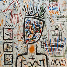 "NOVO" by Jack Muschog, Mixed Media on Canvas