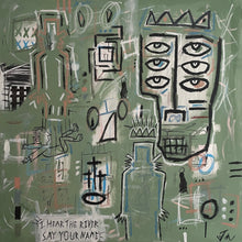 "Emerald" by Jack Muschog, Mixed Media on Canvas