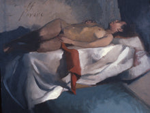 "Reclining Female Nude" by Jeff Pavone, Oil on Canvas