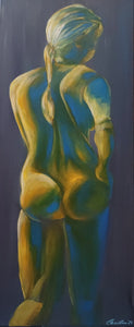 "Womans Beauty" by Cecilia Kelleher, Acrylic on Canvas