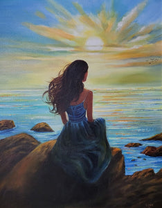 "Awe" by Lynn Beu, Oil on Canvas
