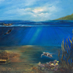 "Hidden Treasures" by Lynn Beu, Oils on Canvas