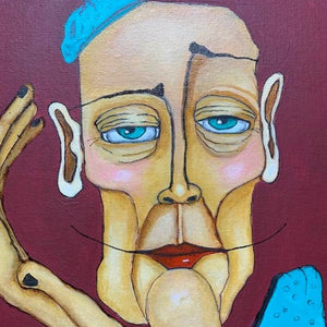 "Artist" by Maureen Thompson, Acrylic on Canvas