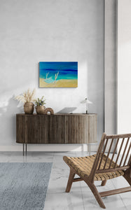 "Beach Vibes" by Karen V. Kanas, Acrylic on Canvas