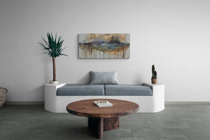 "AB#1" by Sarah Tiffany King, Mixed Media on Canvas