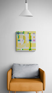 "In His Time II" BY Elise Lee, Acrylic on Canvas