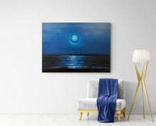 "Moonlit Serenity" by Olivia Holm, Oils on Canvas