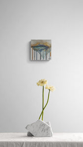 "AB#7" by Sarah Tiffany King, Mixed Media on Canvas
