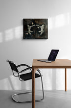 “Connected” by Catherine Erazo, Mixed Media on Canvas