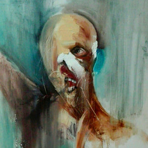 Decomposition 3 by Chris Vasileiadis, Oil on Canvas
