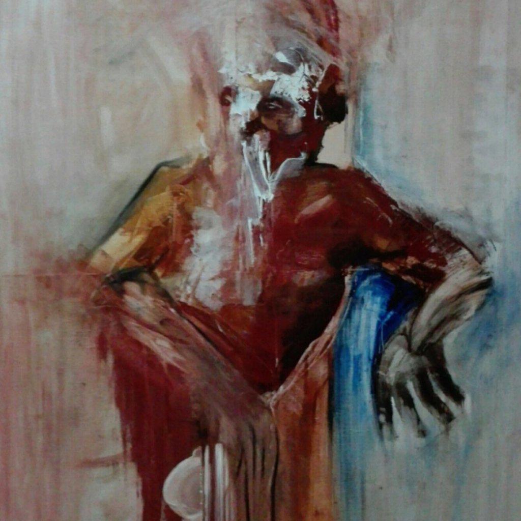 Decomposition 2 by Chris Vasileiadis, Oil on Canvas