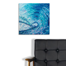 Sunset Wave by Brianna D'Amato, Oil on Canvas