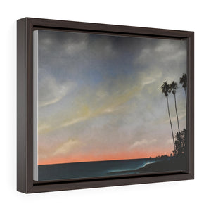Laguna Main Beach Horizontal Framed Premium Gallery Wrap Canvas