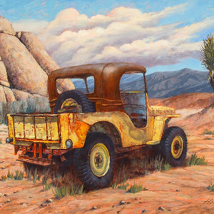 "Offroad" by Terry Houseworth, Oil on Panel