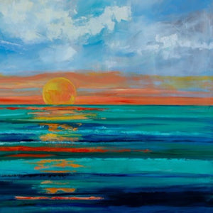 "Laguna Beach" by Alexi Fine, Oil on Canvas
