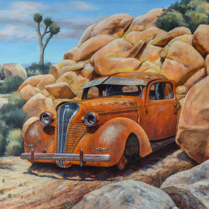 "Rock Hudson" by Terry Houseworth, Oil on Panel