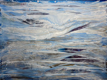 “Break Line” by TOWNLEY, Mixed Media on Canvas