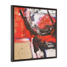 Abstract Square Framed Premium Gallery Wrap Canvas