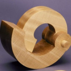 "Rotate 12" by Stephen Porter, European Beech Wood Sculpture