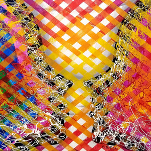 "952 - Quantum Entanglement IV" by Gideon Cohn, Latex on Canvas