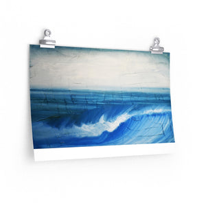 Laguna Beach Ocean Surf Art Premium Matte Print