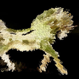 "Flashing Horse R" by Anita Fleerackers, Digital Painting