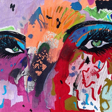 "Watchful Eyes" By Lisa Benken, Acrylic on Canvas