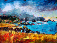 “Big Sur Coast View” “Nils & Bianca” By Drew Davis, Oil on Canvas