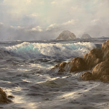 "High Tide" by Clyde Owes, Oil on Canvas