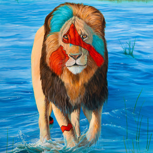"Color of Pride" by Laura Curtin, Oils on Canvas