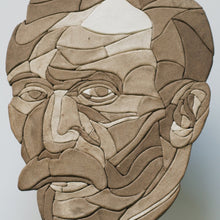 "Face #1 (Van Gogh)" by Daniel Monroe and Michael Monroe, Ceramic Scuplture
