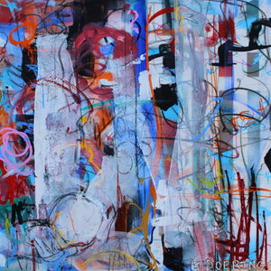 "Dementia" by Michael Doering, Mixed Media on Canvas