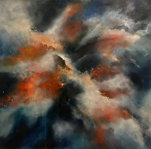 Endless by Maria Biederbeck, Oil on Canvas
