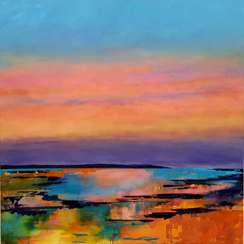 Afterglow Reflections by Catherine Hamilton, Acrylic on Canvas