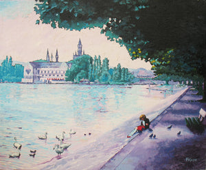 "Composure-Konstanz" by Jon Fraze, Oil on Canvas