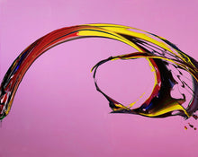 "An Exploration of Color – Purple II" by Dyamond Gordon, Acrylic on Canvas