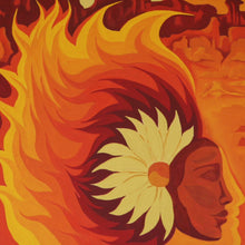 "Life on Fire II, Freedom" by Ginka Mitova, Mixed Media on Canvas