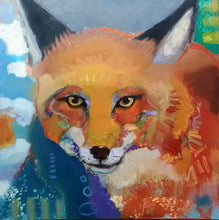 "Lover of Life" By Sharon Guy, Oil on Cradled Panel