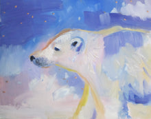 "Polar Blast" By Sharon Guy, Oil on Panel