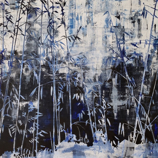 Hillside Abstract I by Jonathan Molvik, Acrylic on Canvas