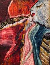 The Throne by Mel Cheyenne, Mixed Media on Canvas